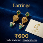 Elegant Stone Drop Earrings
