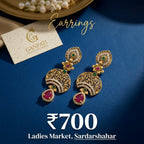 Designer Stone Earrings