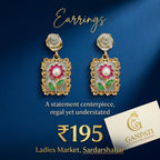 Floral Pearl Earrings