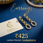 Stylish Chain Drop Earrings