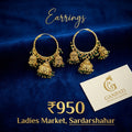 Traditional Jhumki Hoop Earrings