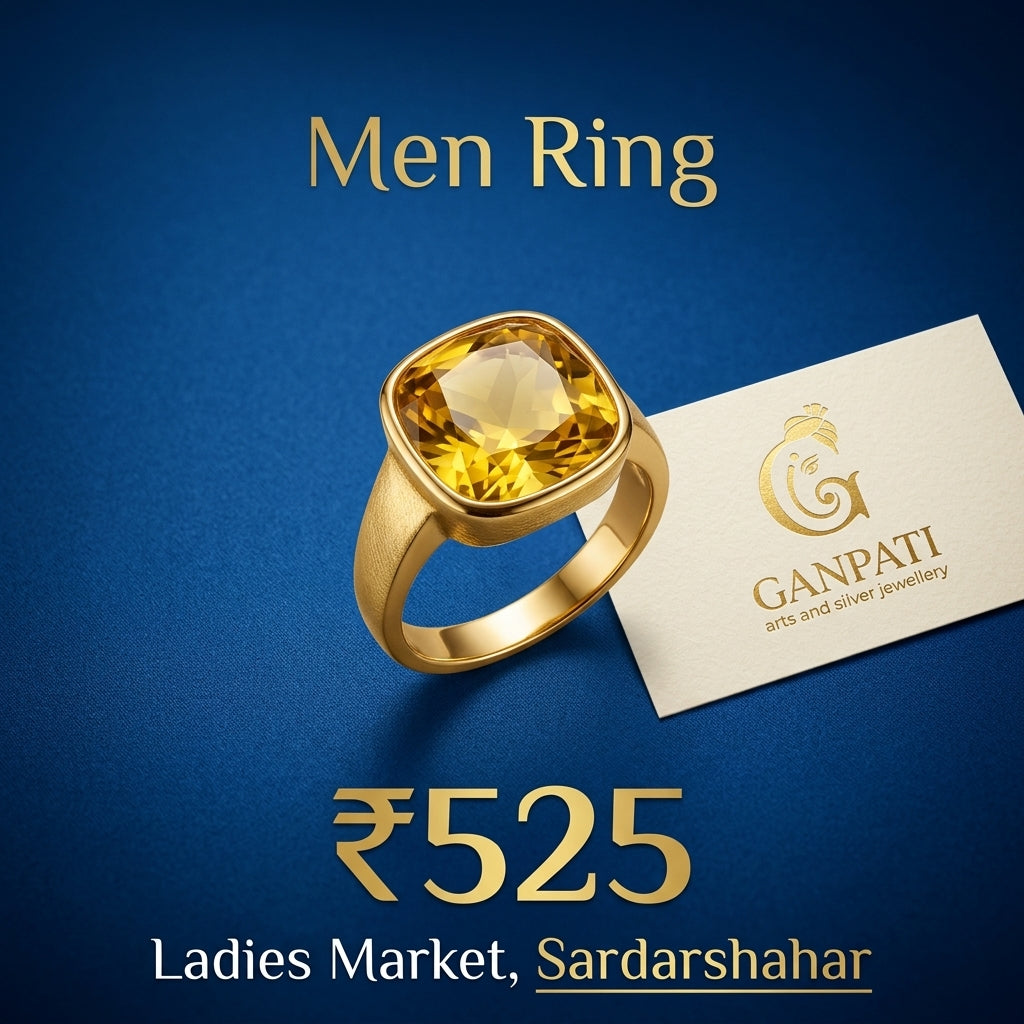 Premium Men Stone Ring