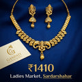 Temple Art Necklace Set