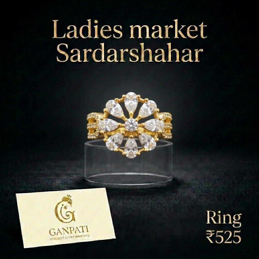 Premium Quality Metal + American Diamond