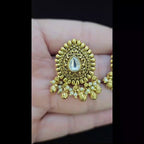 Traditional Kundan Pearl Designer Earrings