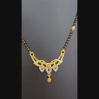 Traditional Mangalsutra with Stone Detailing
